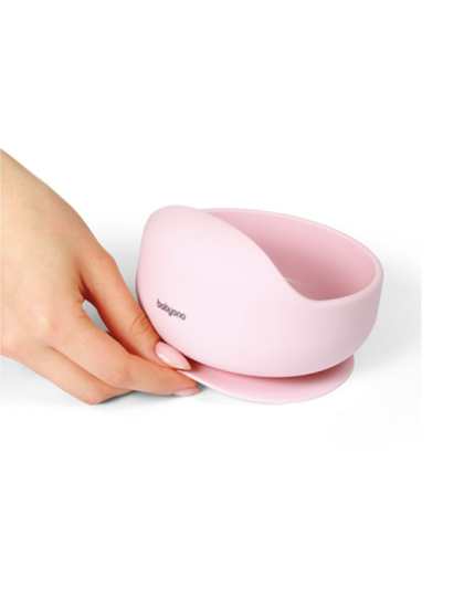 Babyono Baby Food Container Set made of Silicone Pink