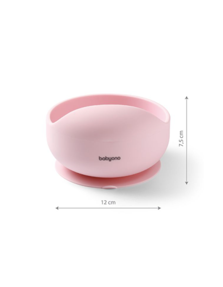 Babyono Baby Food Container Set made of Silicone Pink