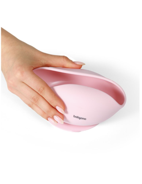 Babyono Baby Food Container Set made of Silicone Pink