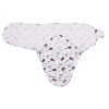 Bo Jungle Blanket Cot Cotton White