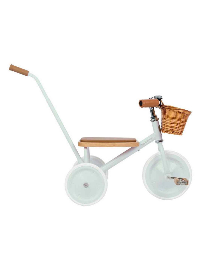 Banwood Kids Tricycle with Storage Basket for 2-6 Years Green Banwood Kids Tricycle with Storage Basket for 2-6 Years Green