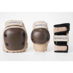 Banwood Children's Protective Gear Set for Rollers Brown