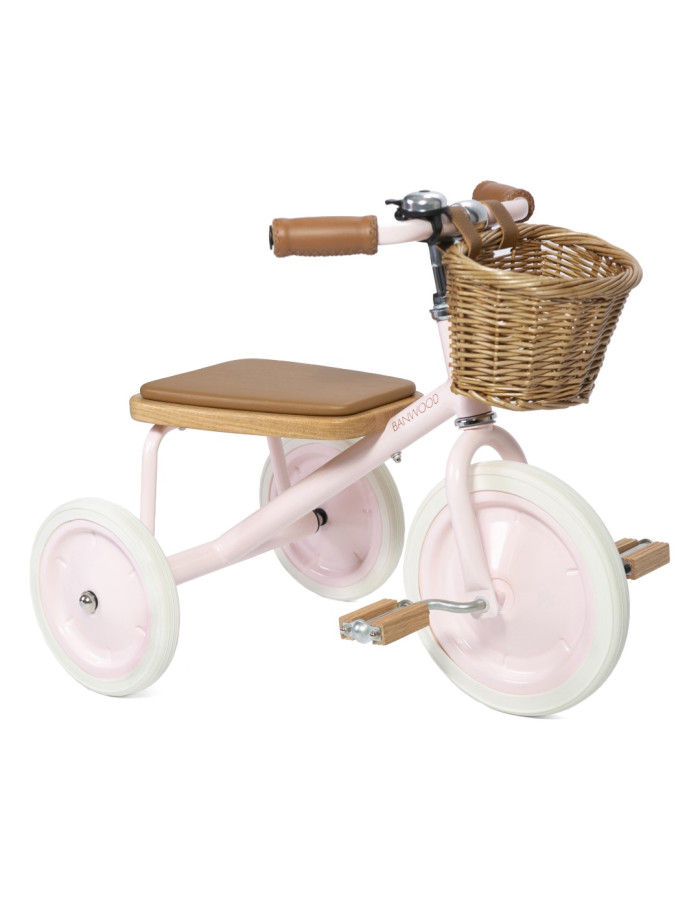 Metal and Woode Tricycle | Pink Metal and Woode Tricycle | Pink