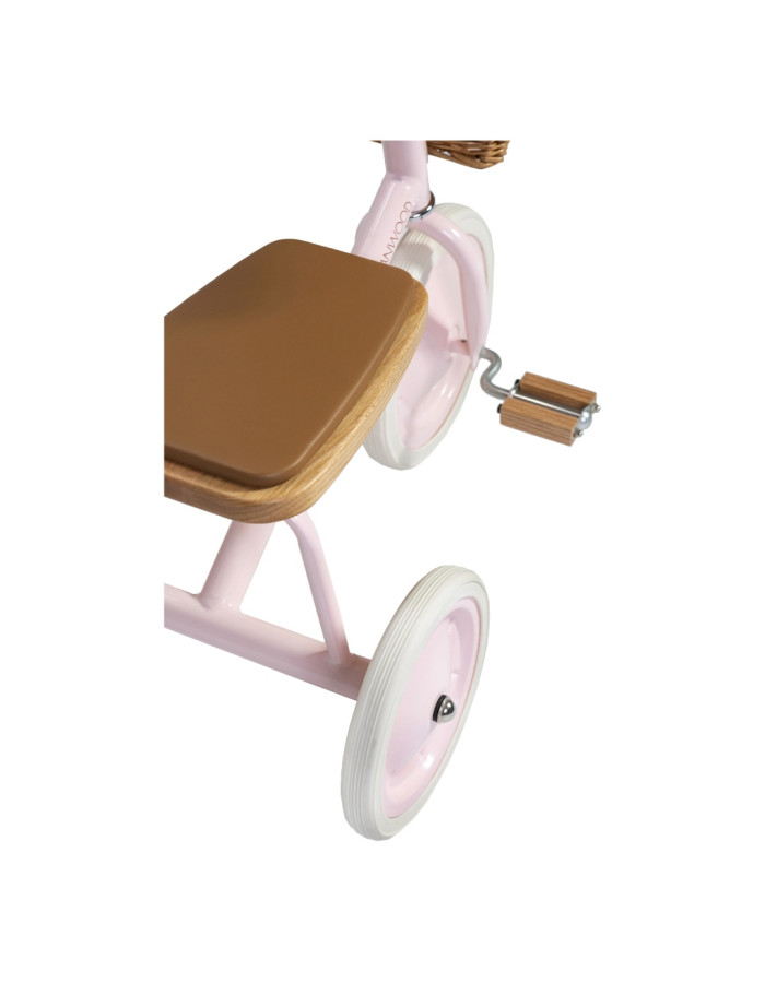 Metal and Woode Tricycle | Pink Metal and Woode Tricycle | Pink
