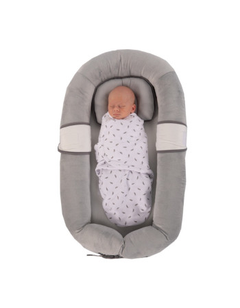 Bo Jungle Swaddle Wrap Gray