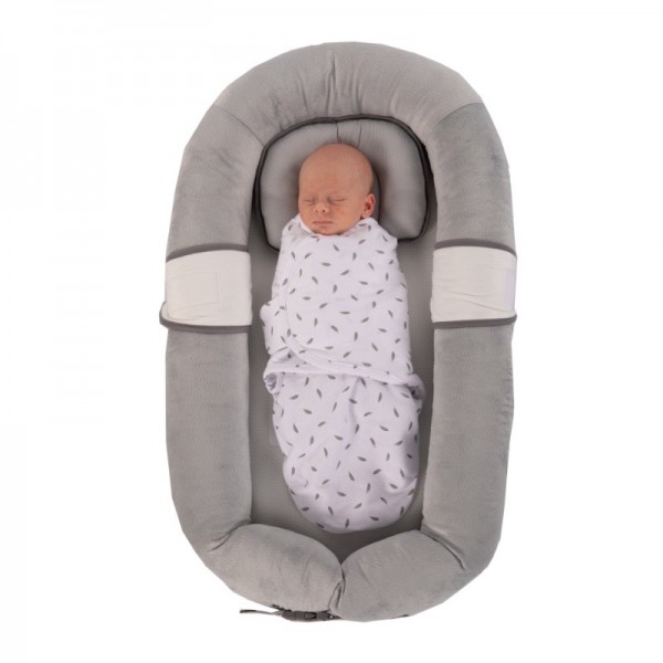 Bo Jungle: Βαμβακερή κουβέρτα φασκιώματος (0-4 μηνών) - Feathers swaddle