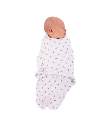 Bo Jungle Swaddle Wrap Gray