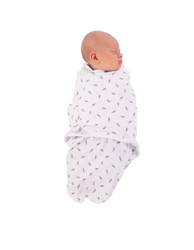 Bo Jungle Swaddle Wrap Gray