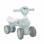  Bo Jungle: Musical bicycle-scooter light blue