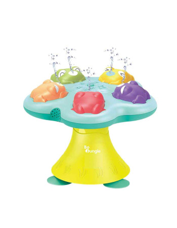 Bo Jungle: Bath Toy-Musical Fountain "Frog" 2 in 1