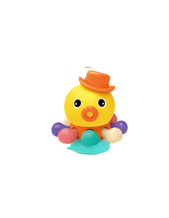 Rotating suction cup feeding activity game - Octopus