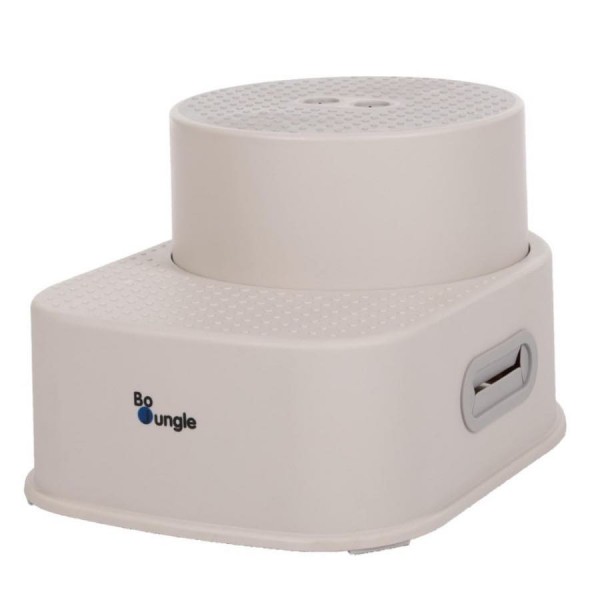 Bo Jungle: Πτυσσόμενο σκαλοπάτι με δύο επίπεδα και αντιολισθητική επιφάνεια έως 150 kg -Grey Bo Jungle: Πτυσσόμενο σκαλοπάτι με δύο επίπεδα και αντιολισθητική επιφάνεια έως 150 kg -Grey