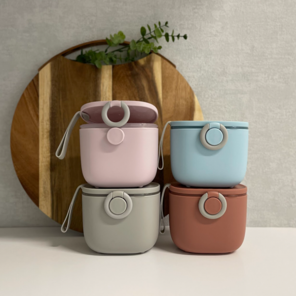 Bo Jungle: Δοχείο αποθήκευσης σκόνης γάλακτος 500ml - Γκρι