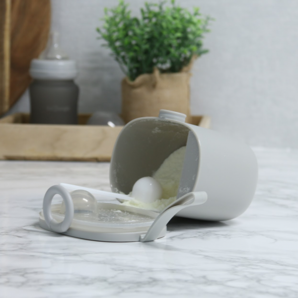 Bo Jungle: Δοχείο αποθήκευσης σκόνης γάλακτος 500ml - Γκρι