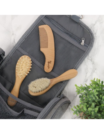 Bo Jungle Baby Brush & Comb Set 3pcs