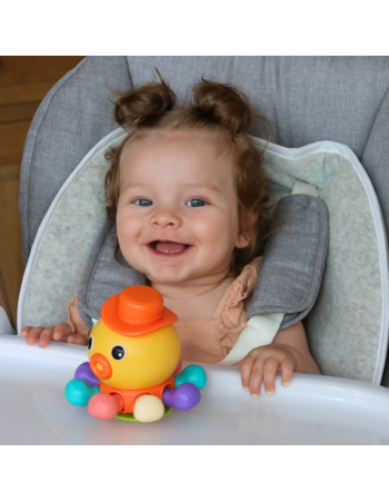 Rotating suction cup feeding activity game - Octopus