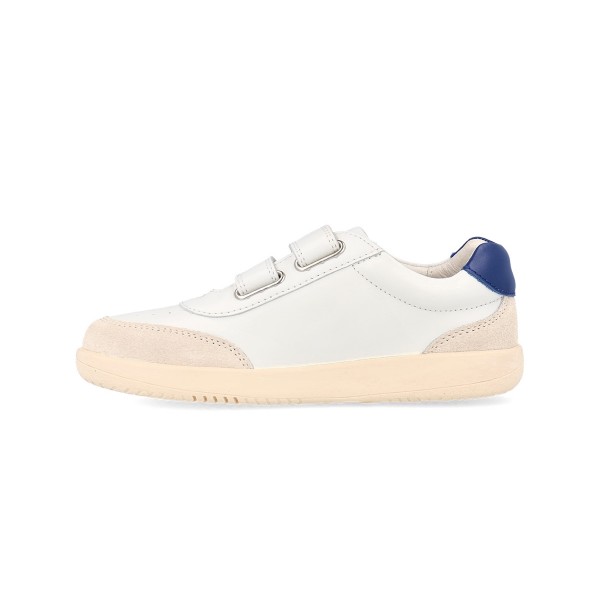 Bobux: leather Sneakers kid+ Champ Chalk-Gentian Blue