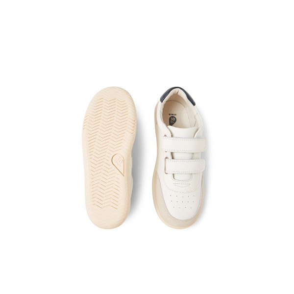 Bobux: leather Sneakers kid+ Champ Chalk-Gentian Blue