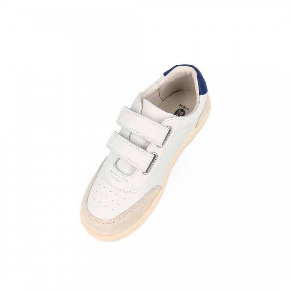 Bobux: leather Sneakers kid+ Champ Chalk-Gentian Blue