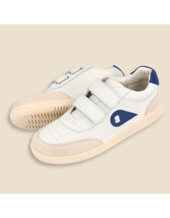 Bobux: Δερμάτινα Sneakers kid+ Champ Chalk-Gentian Blue