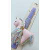 Aromatic Easter Candle unicorn baby pink