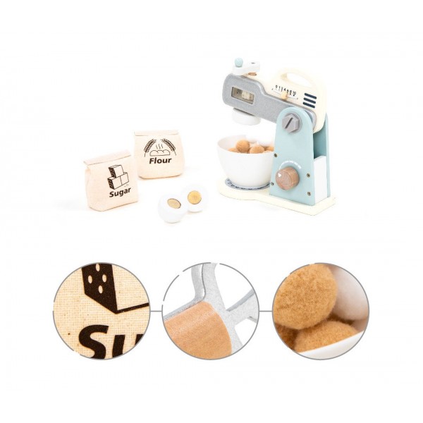 Ξύλινο Σετ Μίξερ με υλικά