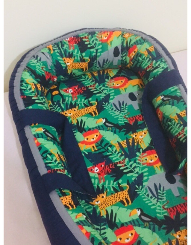 Safari blue baby nest