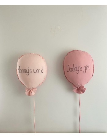 Daddy's girl decorative wall balloon