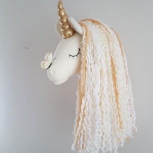 Unicorn with butterfly