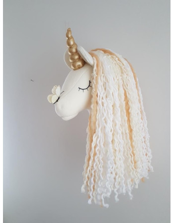 Unicorn with butterfly