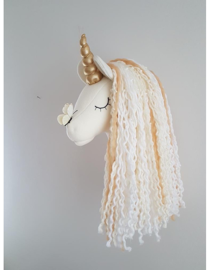 Unicorn with butterfly