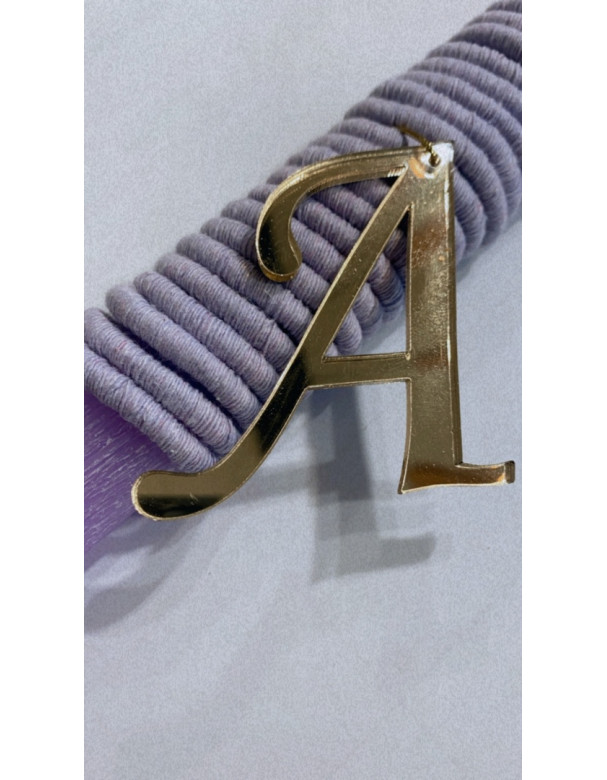 Easter Candle with monogram