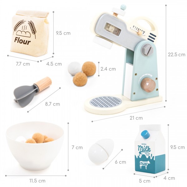 Ξύλινο Σετ Μίξερ με υλικά