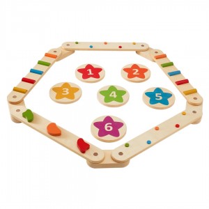 Ξύλινοι Δοκοί Ισορροπίας διπλή΄ς όψης