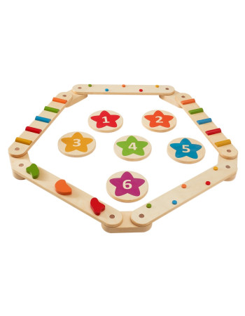 Kids Balance Beam Stepping Stones Gym Obstacle Children Balance Board