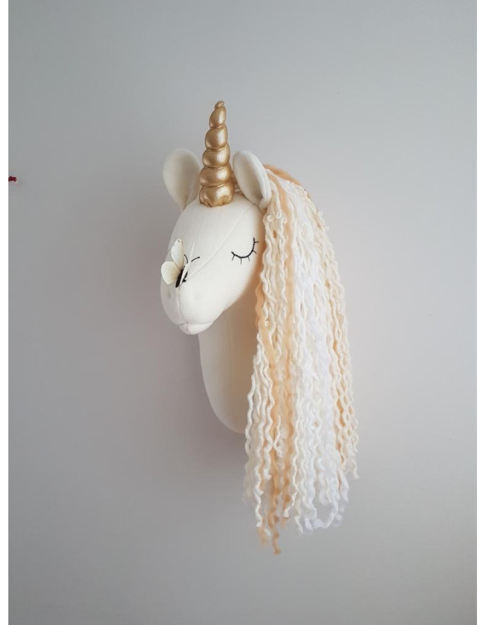 Unicorn with butterfly
