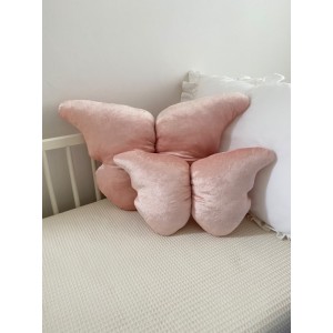 Σετ μαξιλαρια πεταλούδας baby pink