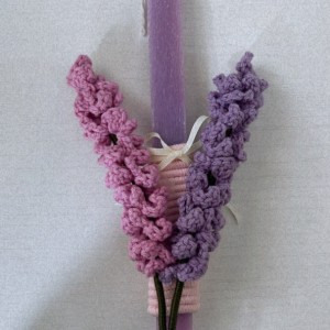 Aromatic candle Flower