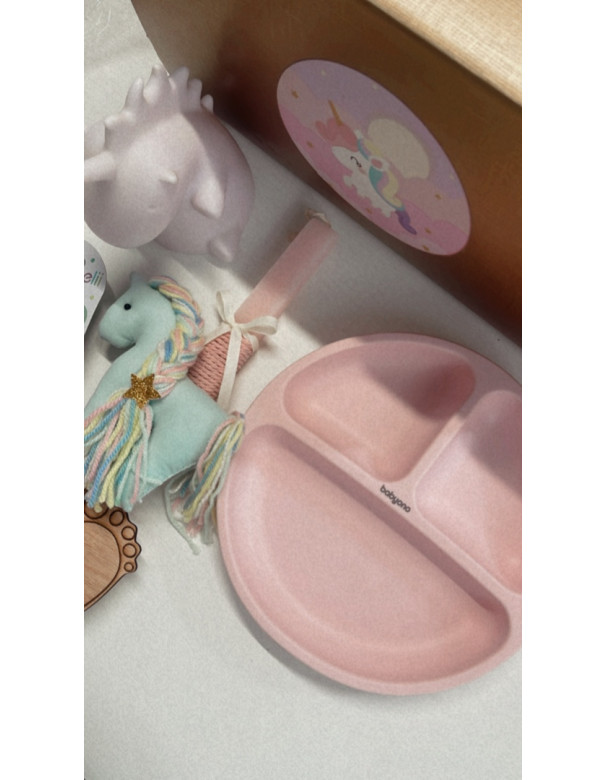 Easter Gift Set With My First Unicorn Candle