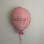 Daddy's girl decorative wall balloon