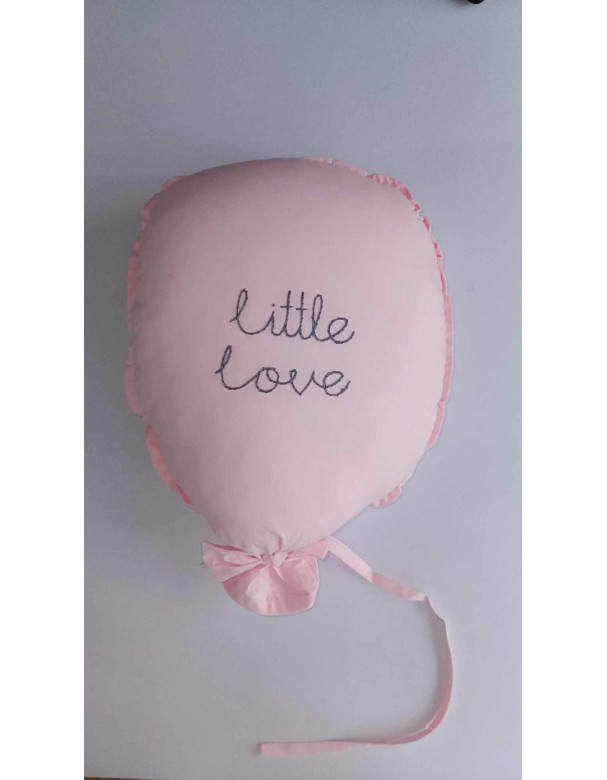 Διακοσμητικό μπαλόνι τοίχου Little love - ροζ