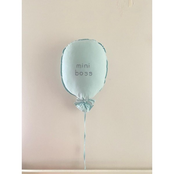 Διακοσμητικό μπαλόνι τοίχου mini boss 50 cm μέντα