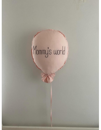 Decorative wall balloon mommy's world