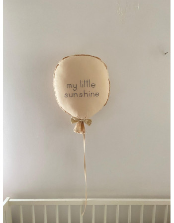 Decorative wall balloon my little sunshine