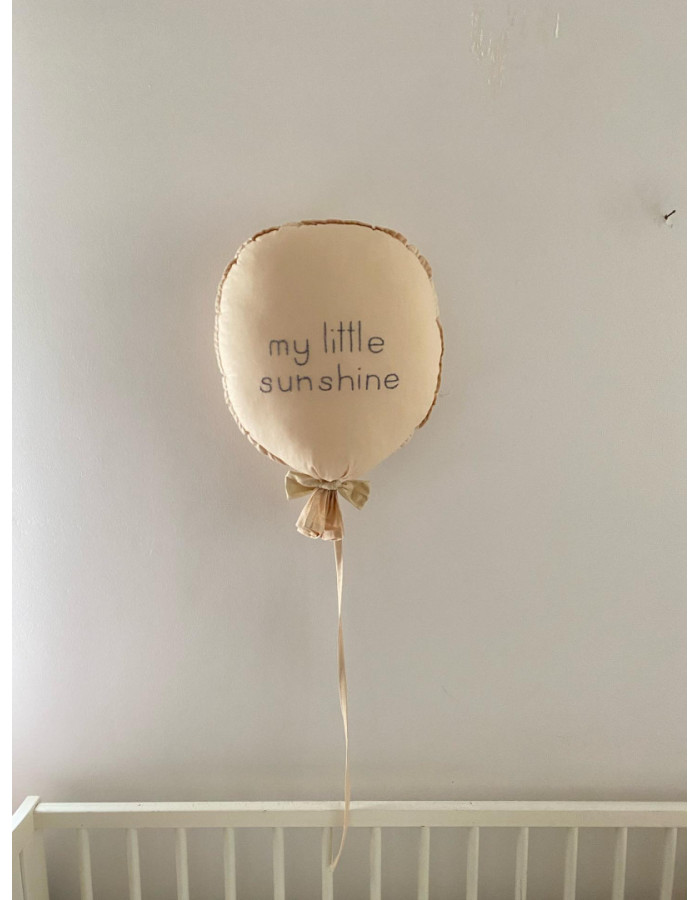 Decorative wall balloon my little sunshine