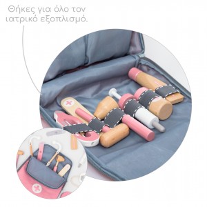 Σετ Γιατρού “Doctor on Call” – Ροζ