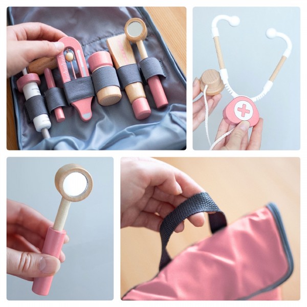 Σετ Γιατρού “Doctor on Call” – Ροζ