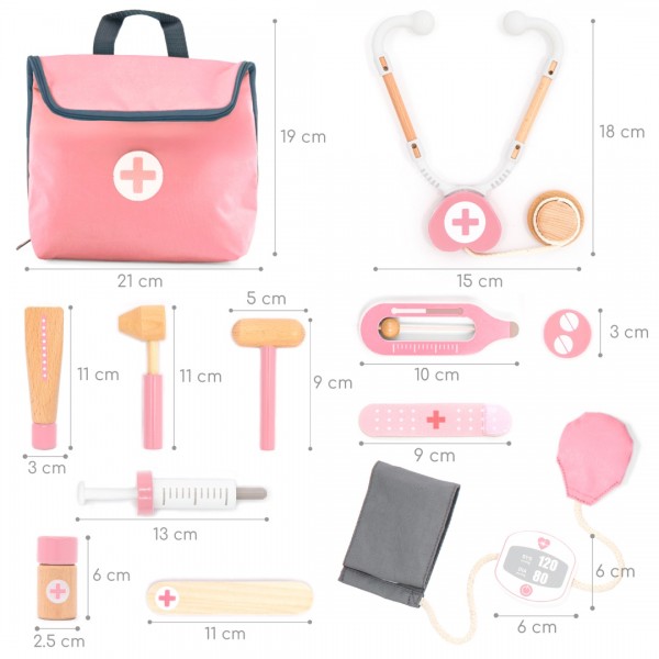 Σετ Γιατρού “Doctor on Call” – Ροζ