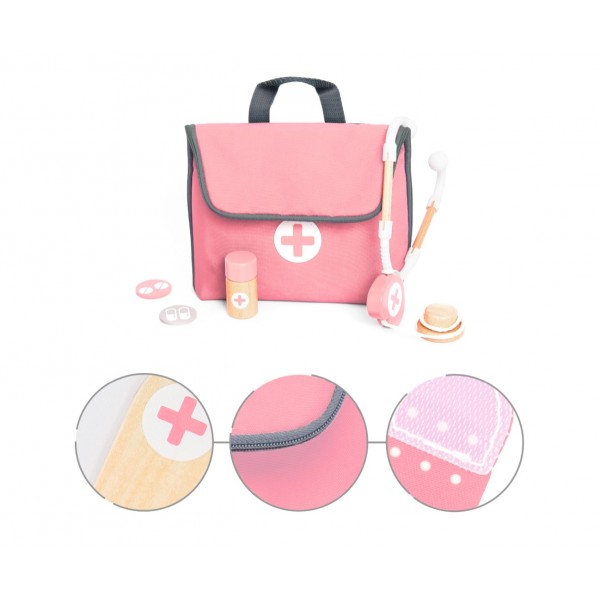 Σετ Γιατρού “Doctor on Call” – Ροζ