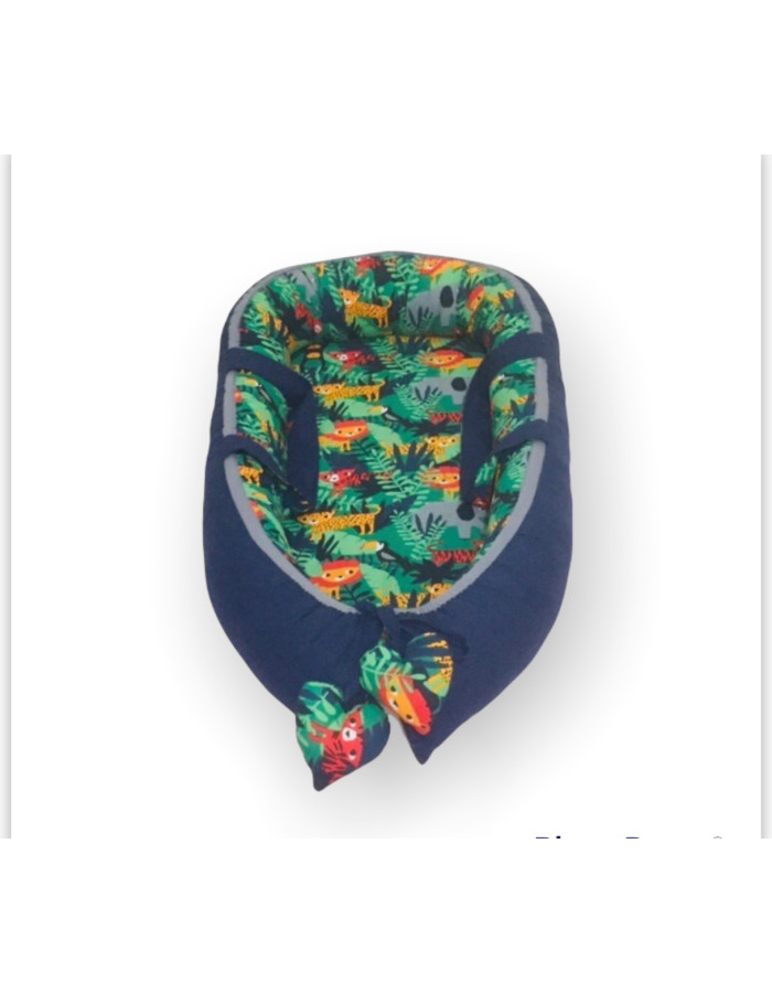 Safari blue baby nest